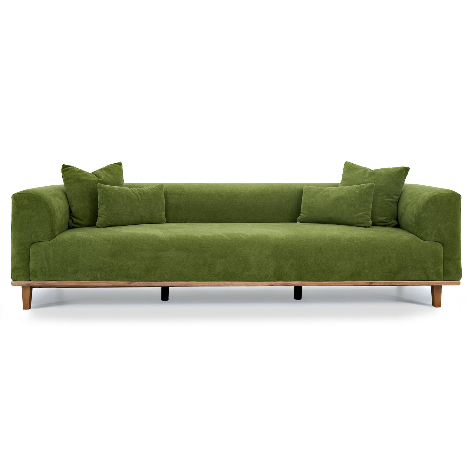 Richardson Green Velvet Sofa - SOF02108502
