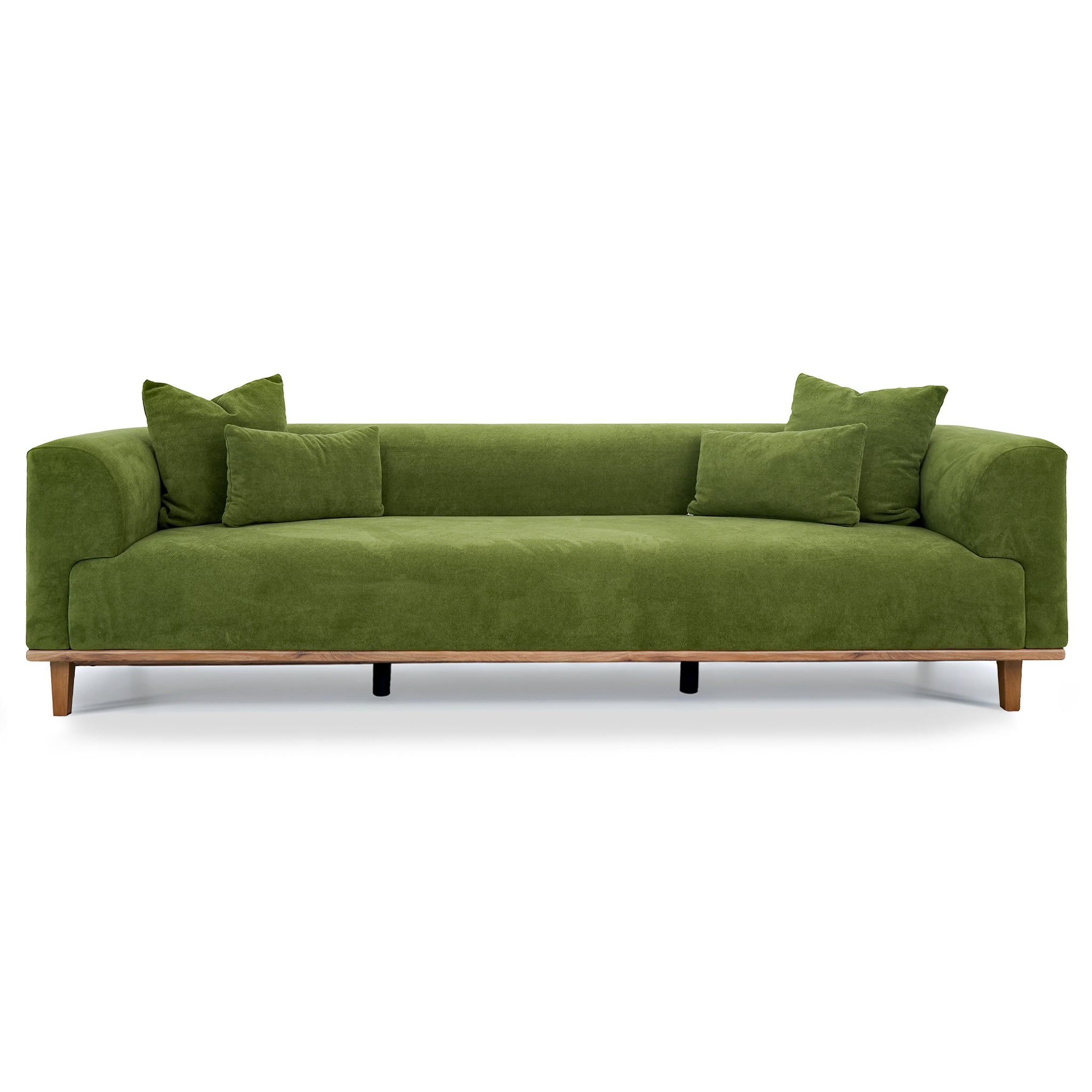 Richardson Green Velvet Sofa - SOF02108502