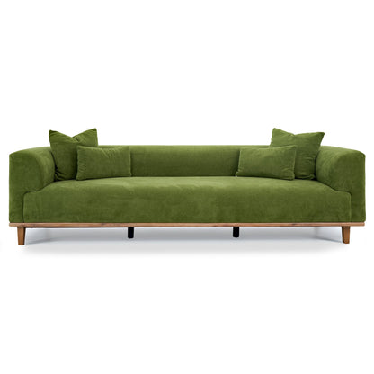 Richardson Green Velvet Sofa - SOF02108502