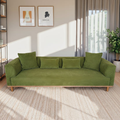 Richardson Green Velvet Sofa - SOF02108502