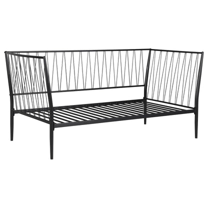 Richland Metal Twin Daybed Bed Frame Matte Black - 301057