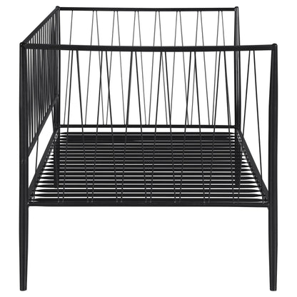 Richland Metal Twin Daybed Bed Frame Matte Black - 301057