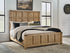 Ridgester Light Brown California King Panel Bed - B858B7