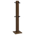 Rikkie Walnut Coat Rack Walnut and Mirror - 983281