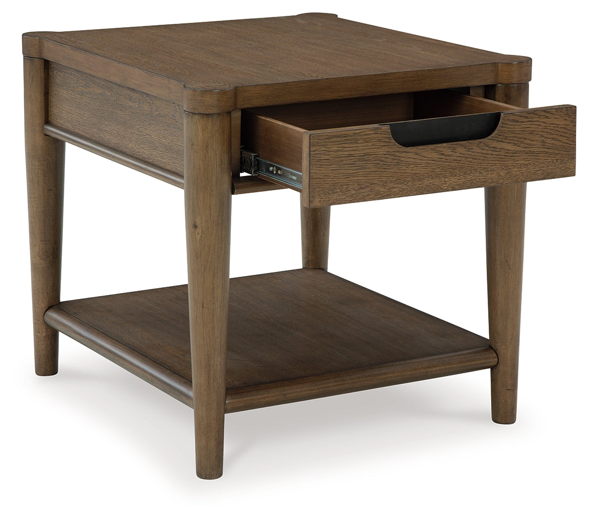 Roanhowe Coffee Table with 1 End Table in Brown - PKG016518