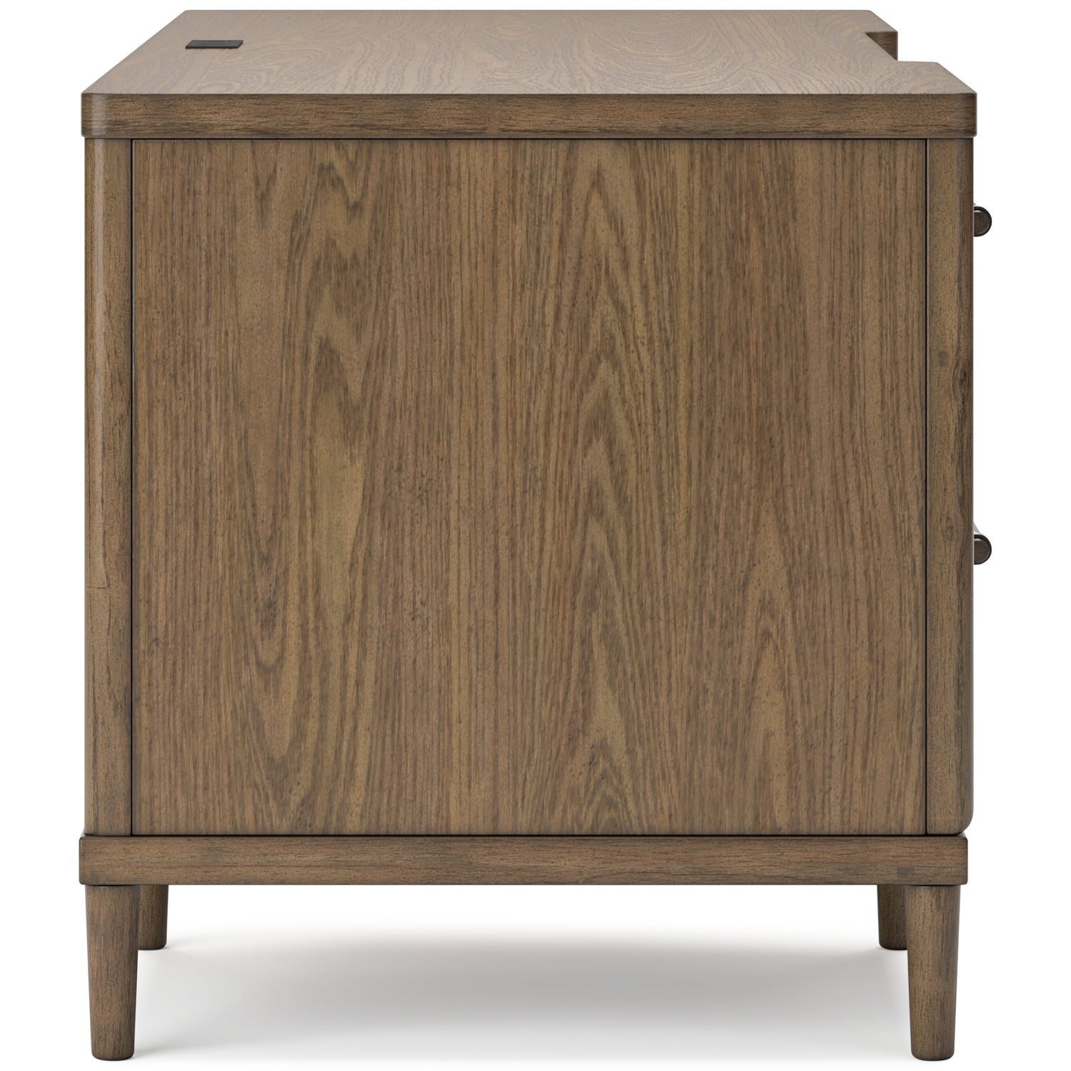 Roanhowe Home Office Desk and Storage in Brown - PKG019260