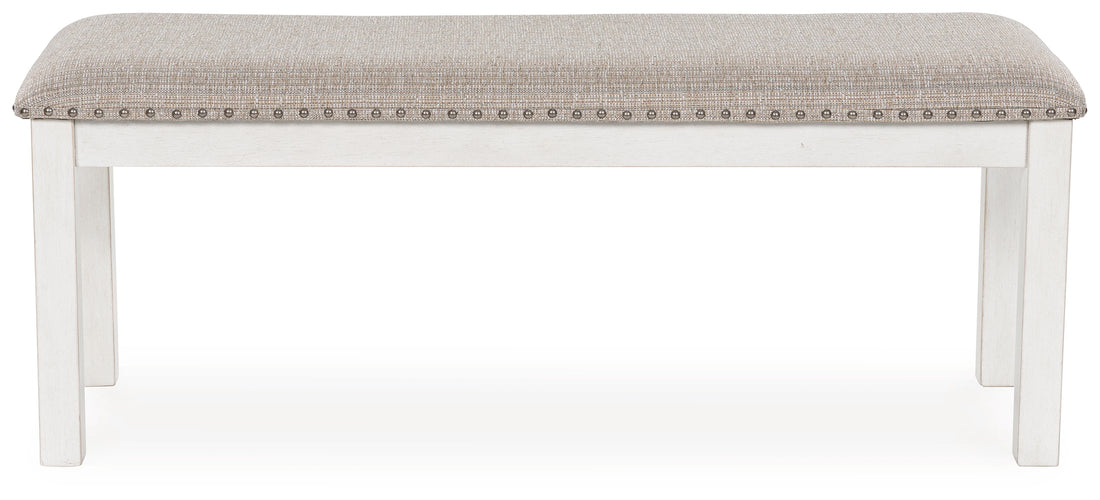 Robbinsdale Antique White 48" Dining Bench - D642-00