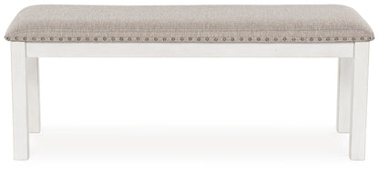 Robbinsdale Antique White 48" Dining Bench - D642-00