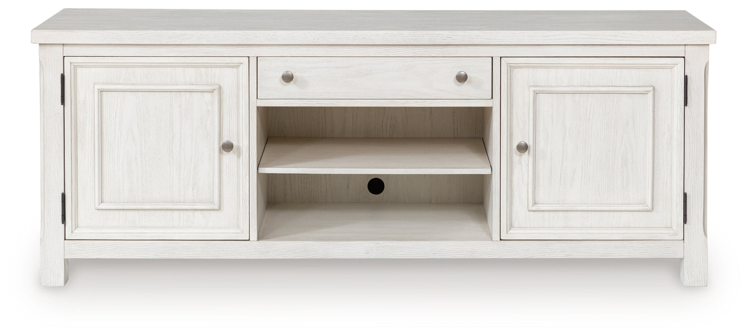 Robbinsdale Antique White 72" TV Stand - W742-68