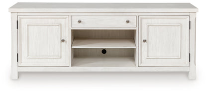 Robbinsdale Antique White 72" TV Stand - W742-68
