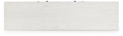 Robbinsdale Antique White 72" TV Stand - W742-68