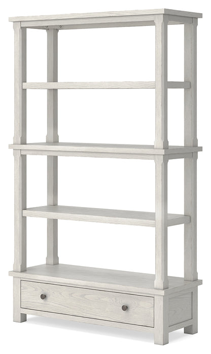 Robbinsdale Antique White 75" Bookcase - H742-70