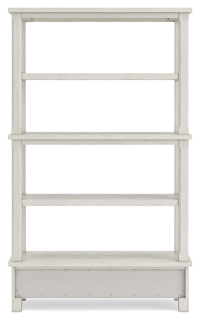 Robbinsdale Antique White 75" Bookcase - H742-70