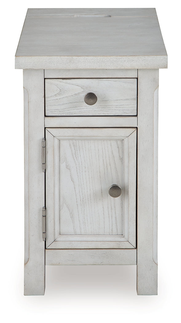 Robbinsdale Antique White Chairside End Table - T729-7