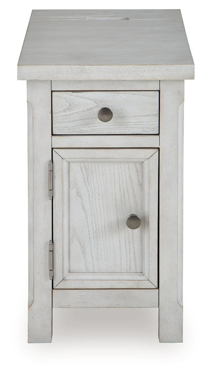 Robbinsdale Antique White Chairside End Table - T729-7