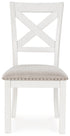Robbinsdale Antique White Dining Chair, Set of 2 - D642-01