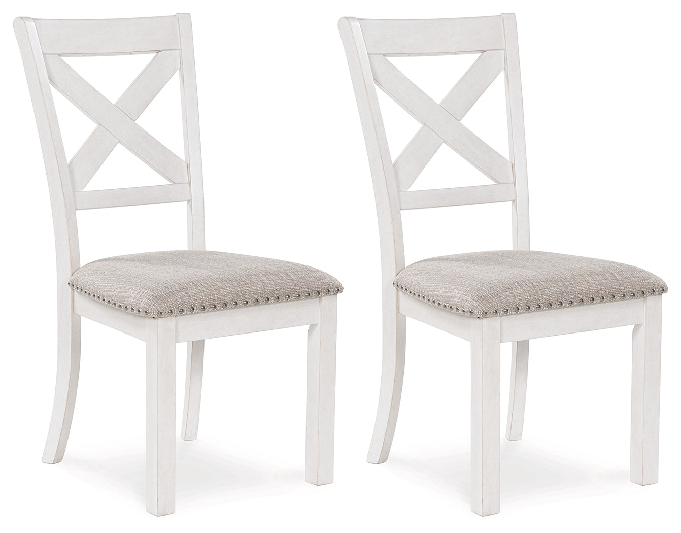 Robbinsdale Antique White Dining Chair (Set of 2) - D642-01X2