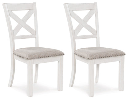 Robbinsdale Antique White Dining Chair (Set of 2) - D642-01X2