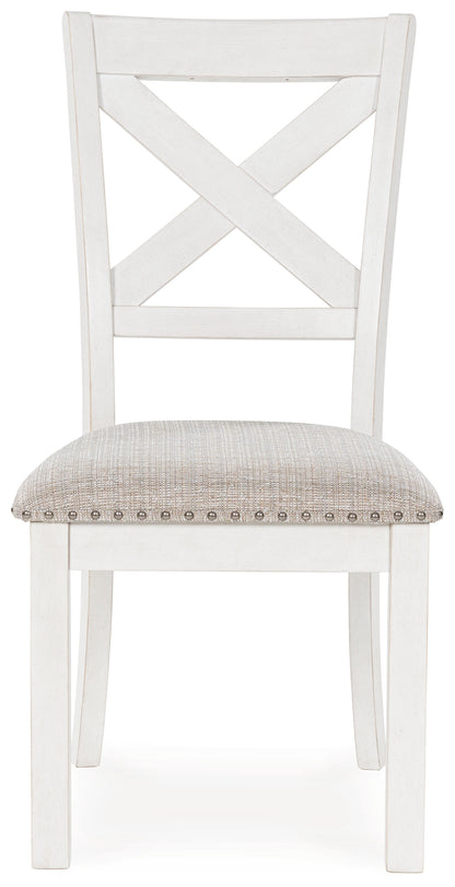 Robbinsdale Antique White Dining Chair (Set of 2) - D642-01X2