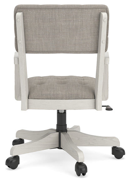 Robbinsdale Antique White Home Office Desk Chair - H742-01A