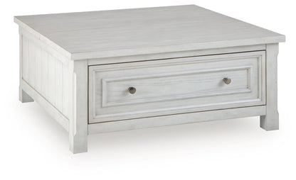 Robbinsdale Antique White Lift-Top Coffee Table - T729-00