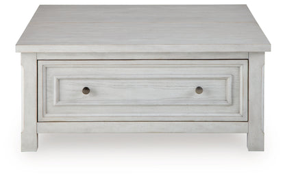Robbinsdale Antique White Lift-Top Coffee Table - T729-00