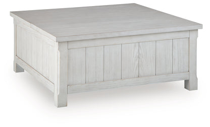 Robbinsdale Antique White Lift-Top Coffee Table - T729-00