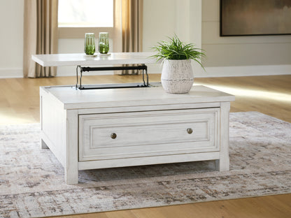 Robbinsdale Antique White Lift-Top Coffee Table - T729-00
