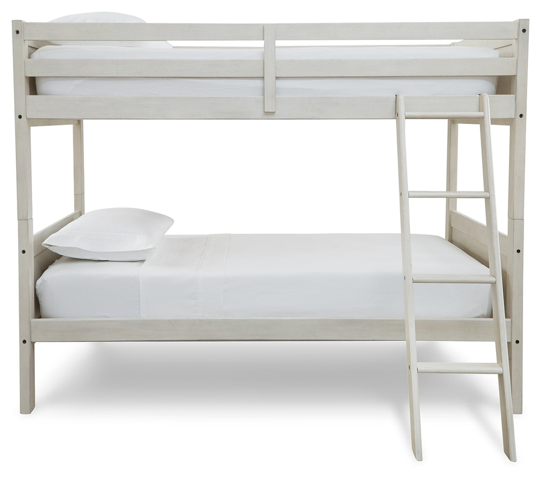 Robbinsdale Bunk Bed and Mattresses - B742B45