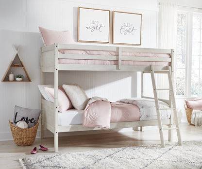 Robbinsdale Bunk Bed and Mattresses - B742B45