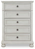 Robbinsdale Full Sleigh Storage Bed, Chest and Nightstand - B742B48