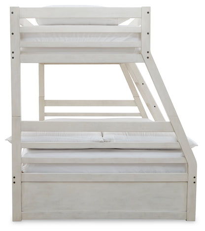 Robbinsdale Twin over Full with Storage and Mattresses - B742B39