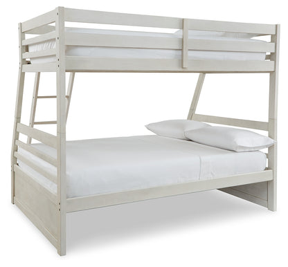 Robbinsdale Twin over Full with Storage and Mattresses - B742B39
