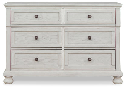 Robbinsdale Twin Sleigh Storage Bed, Dresser and Nightstand - B742B47