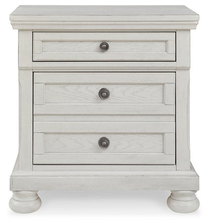 Robbinsdale Twin Sleigh Storage Bed, Dresser and Nightstand - B742B47