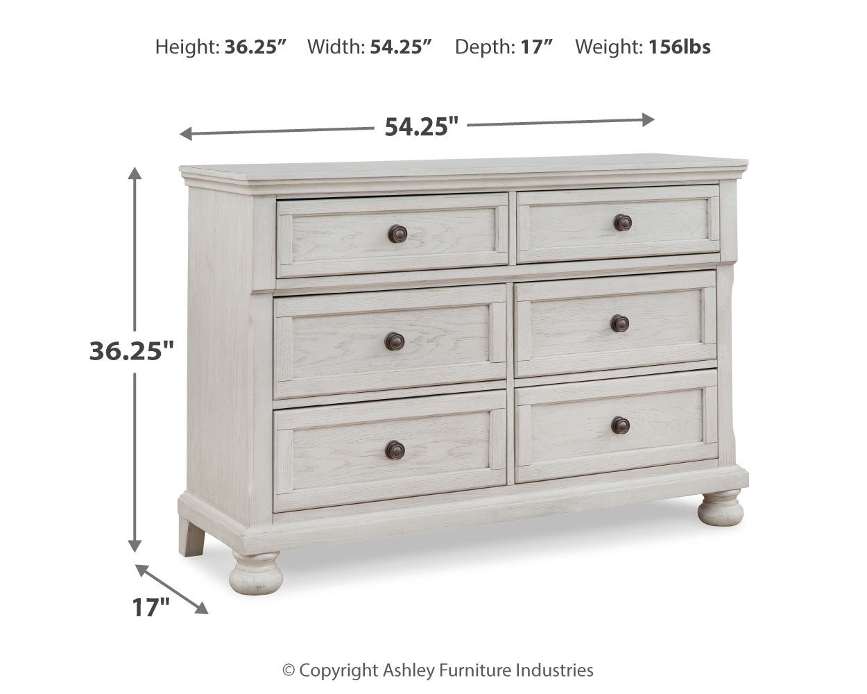 Robbinsdale Twin Sleigh Storage Bed, Dresser and Nightstand - B742B47
