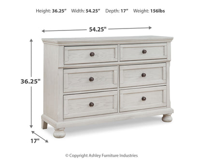 Robbinsdale Twin Sleigh Storage Bed, Dresser and Nightstand - B742B47
