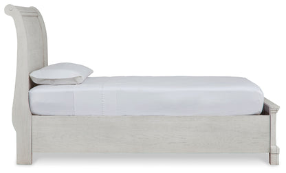 Robbinsdale Twin Sleigh Storage Bed, Dresser and Nightstand - B742B47