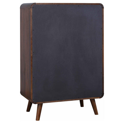 Robyn 5-piece Full Bedroom Set Dark Walnut - 205131F-S5