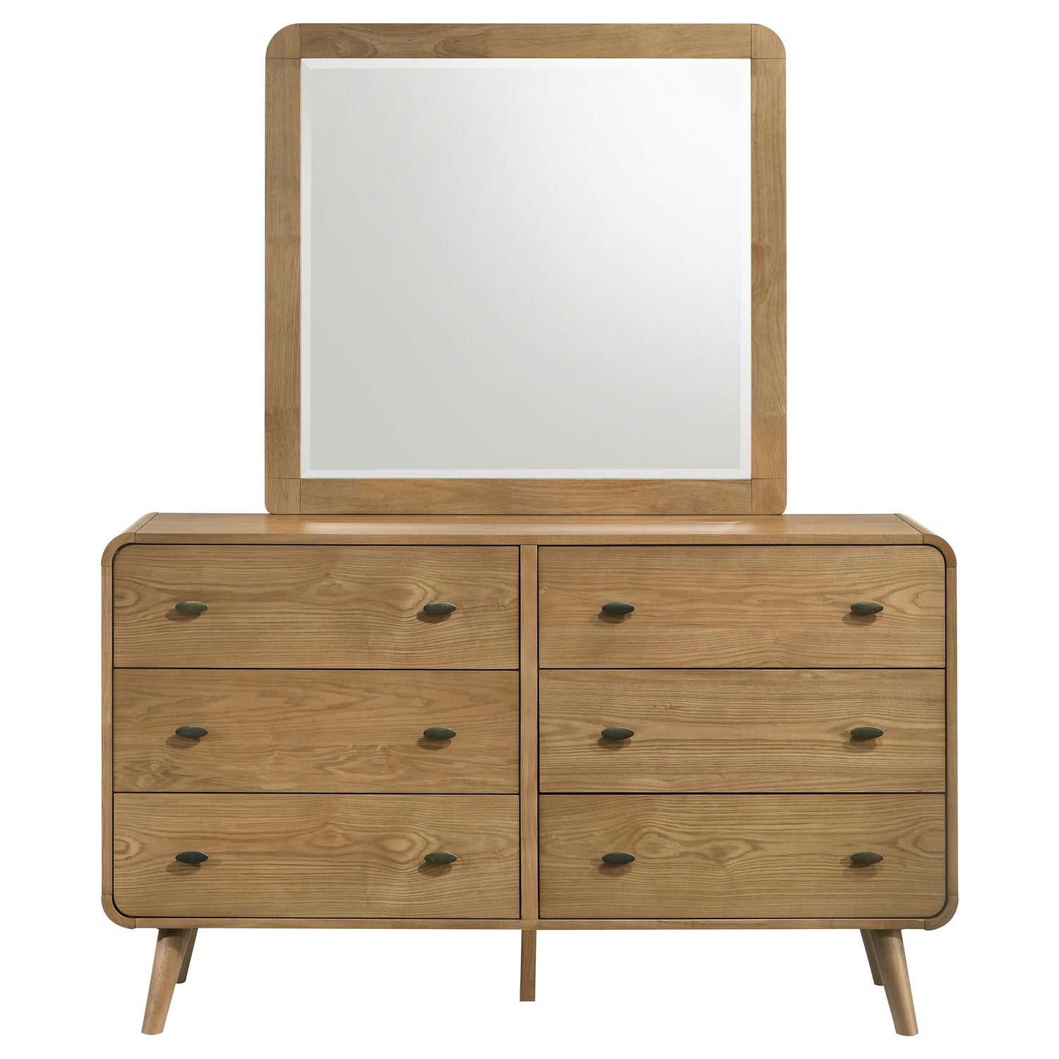 Robyn 6-drawer Bedroom Dresser Light Ash - 225093M