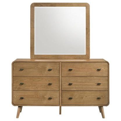 Robyn 6-drawer Bedroom Dresser Light Ash - 225093M