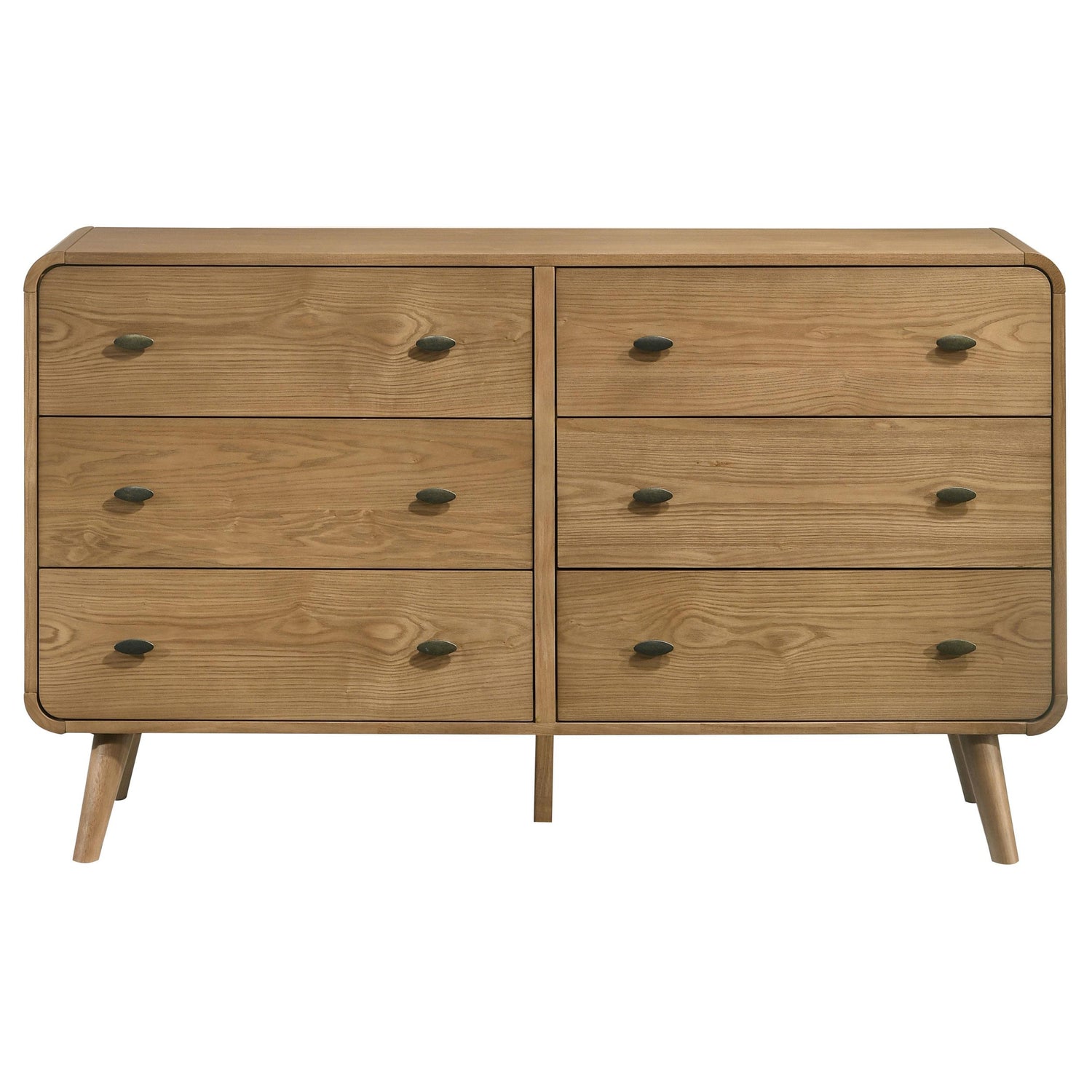 Robyn 6-drawer Dresser with Mirror Light Ash - 225093