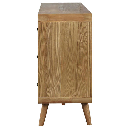 Robyn 6-drawer Dresser with Mirror Light Ash - 225093