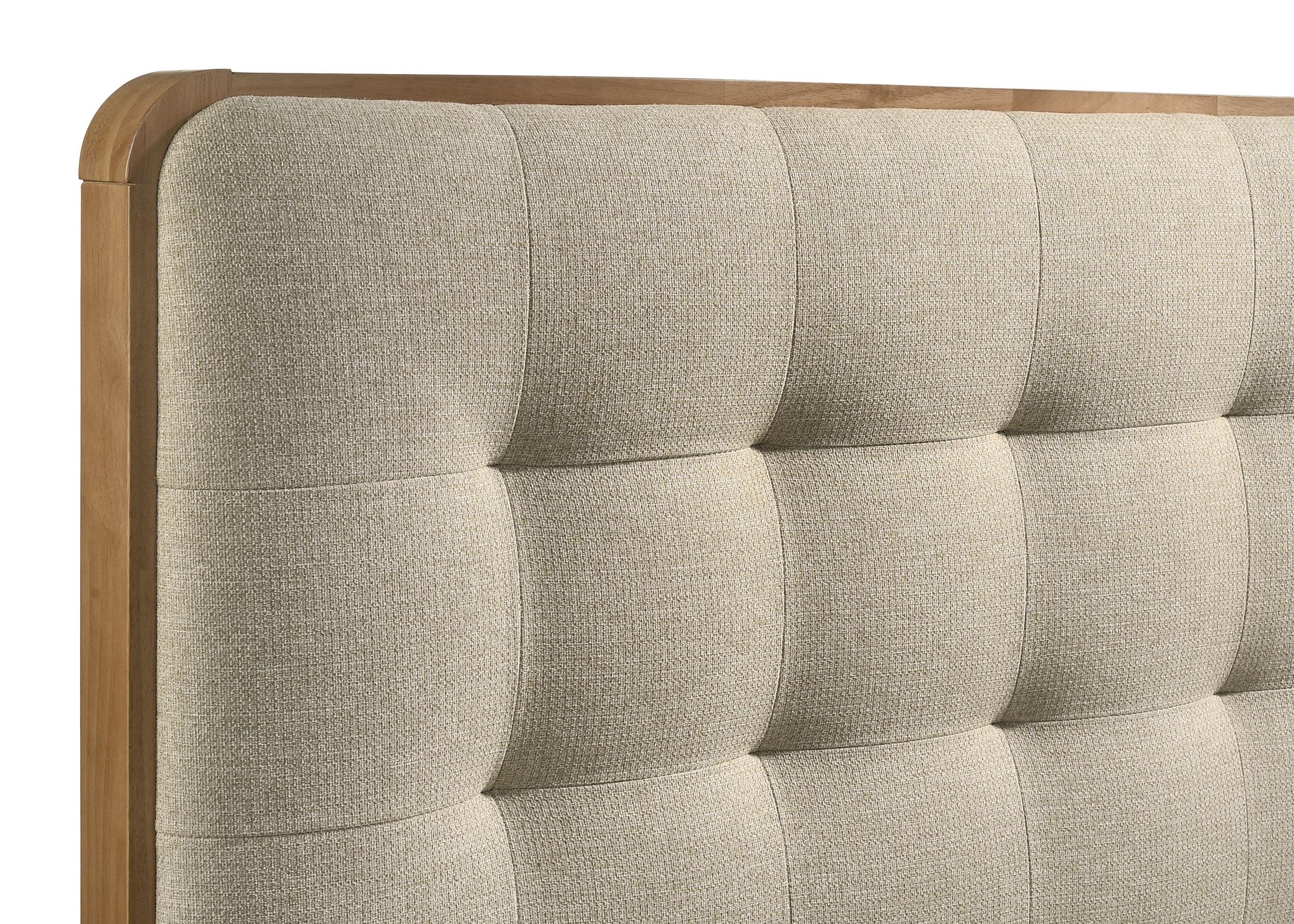Robyn Wood California King Platform Bed Light Ash - 225091KW