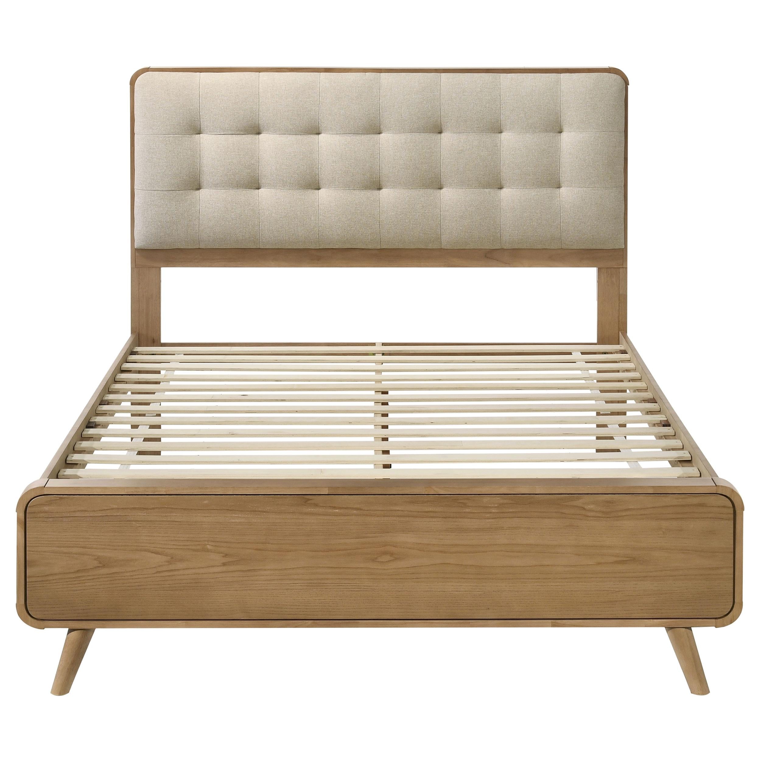 Robyn Wood Eastern King Platform Bed Light Ash - 225091KE