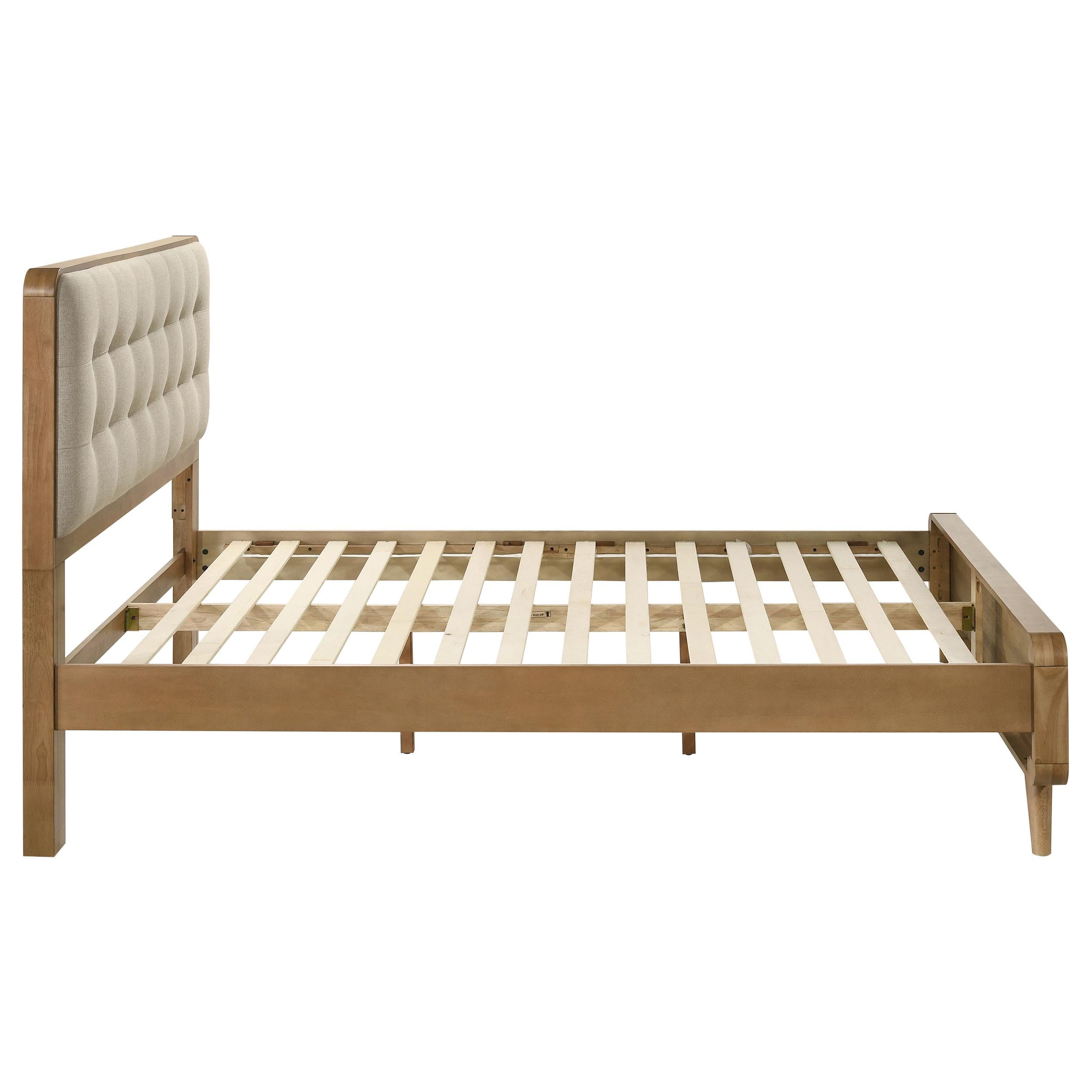 Robyn Wood Eastern King Platform Bed Light Ash - 225091KE
