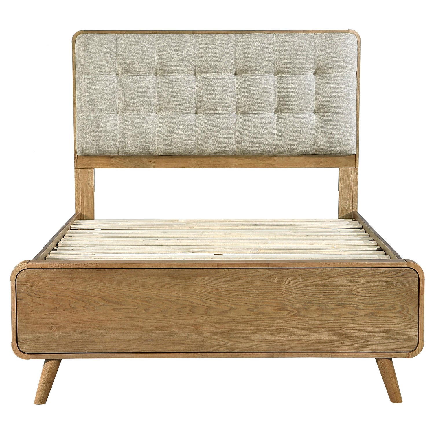 Robyn Wood Full Platform Bed Light Ash - 225091F