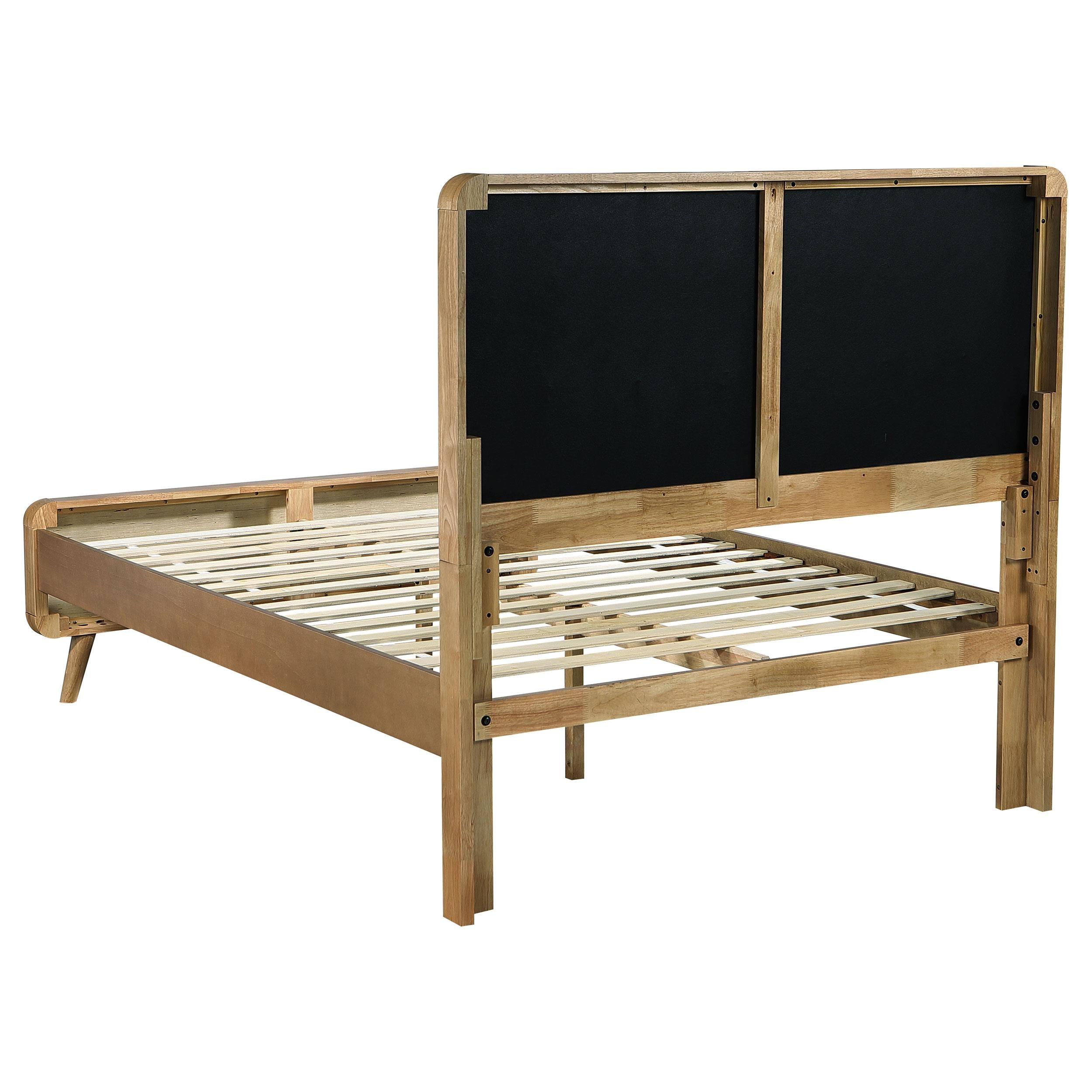 Robyn Wood Full Platform Bed Light Ash - 225091F