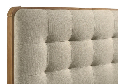 Robyn Wood Full Platform Bed Light Ash - 225091F