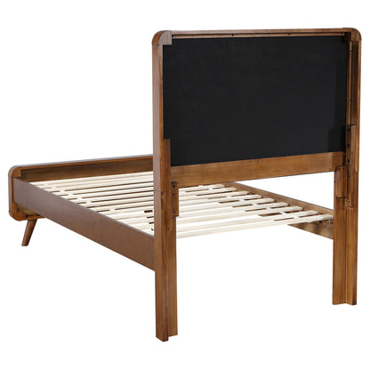 Robyn Wood Twin Platform Bed Dark Walnut - 205131T